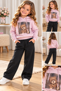 Tuta Orsetto Glitter in Cotone