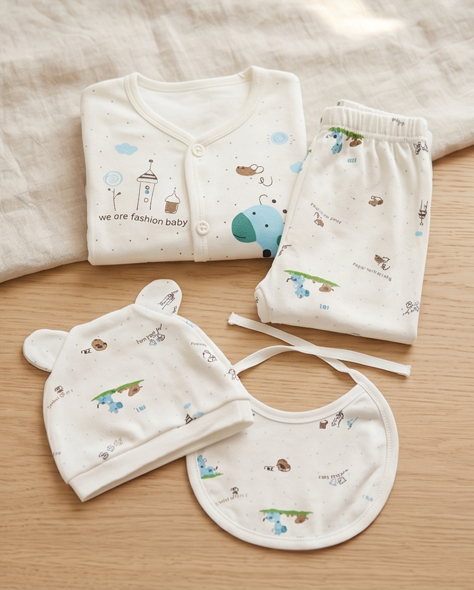 Set 5 pezzi bianco