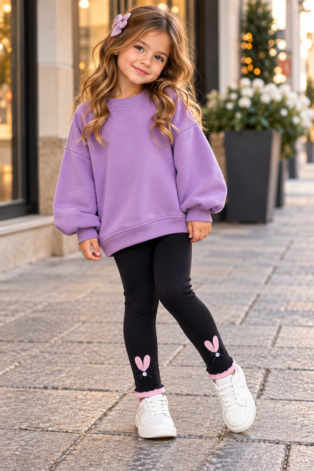 Leggings Felpato  Bunny
