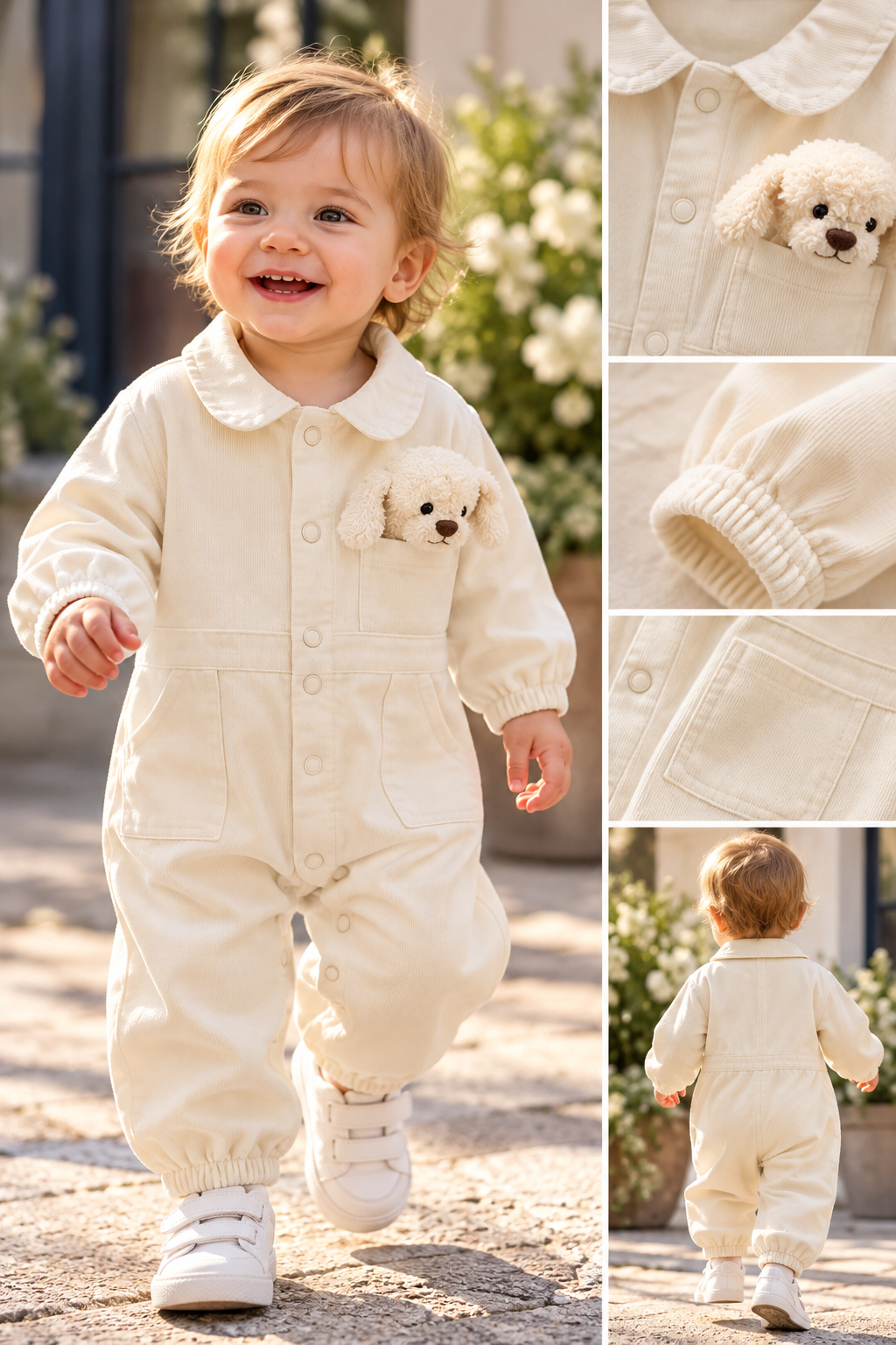 Tutina con orsetto unisex