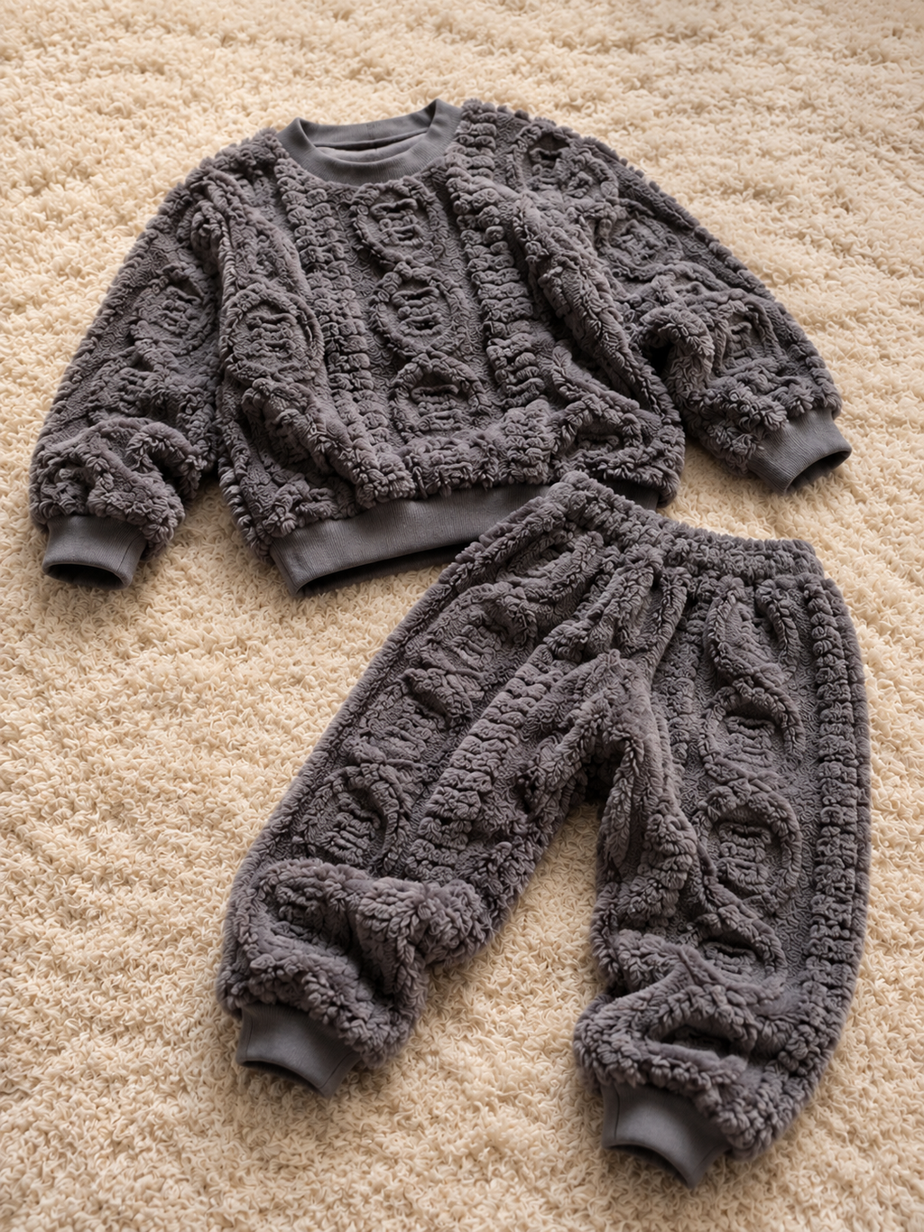 Coordinato Peluche Sherpa unisex