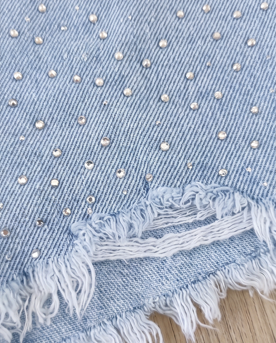 Pantaloncini Con Strass