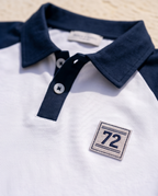 Completo blu 72 cotone leggero
