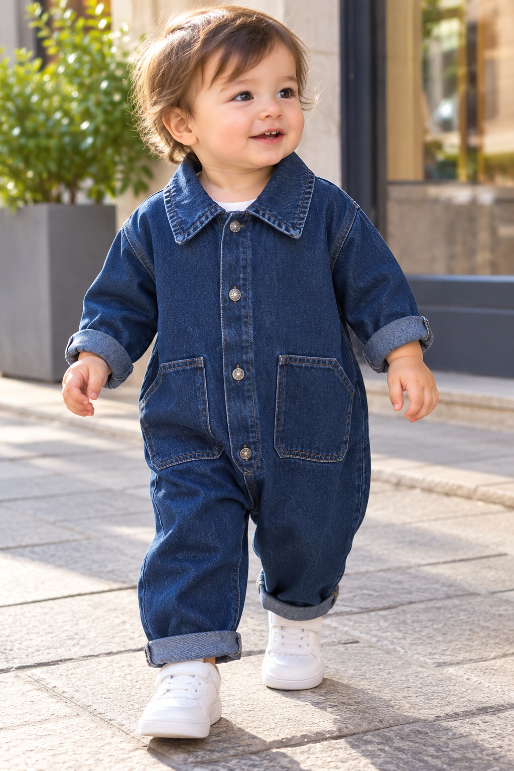 Tutina in jeans unisex