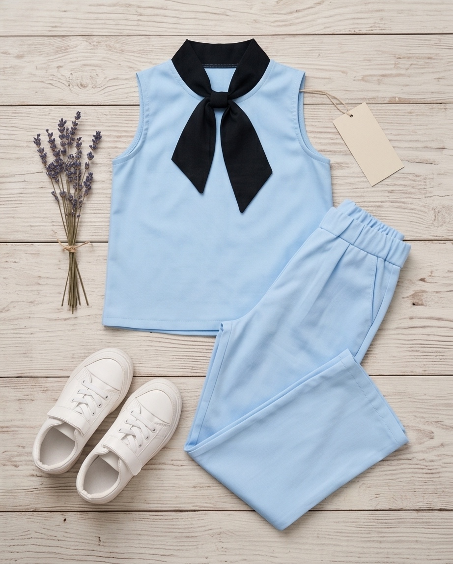 Completo azzurro