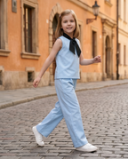 Completo azzurro