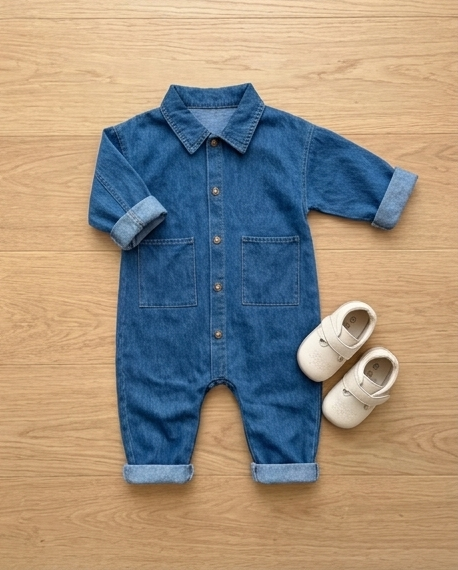 Tutina in jeans unisex