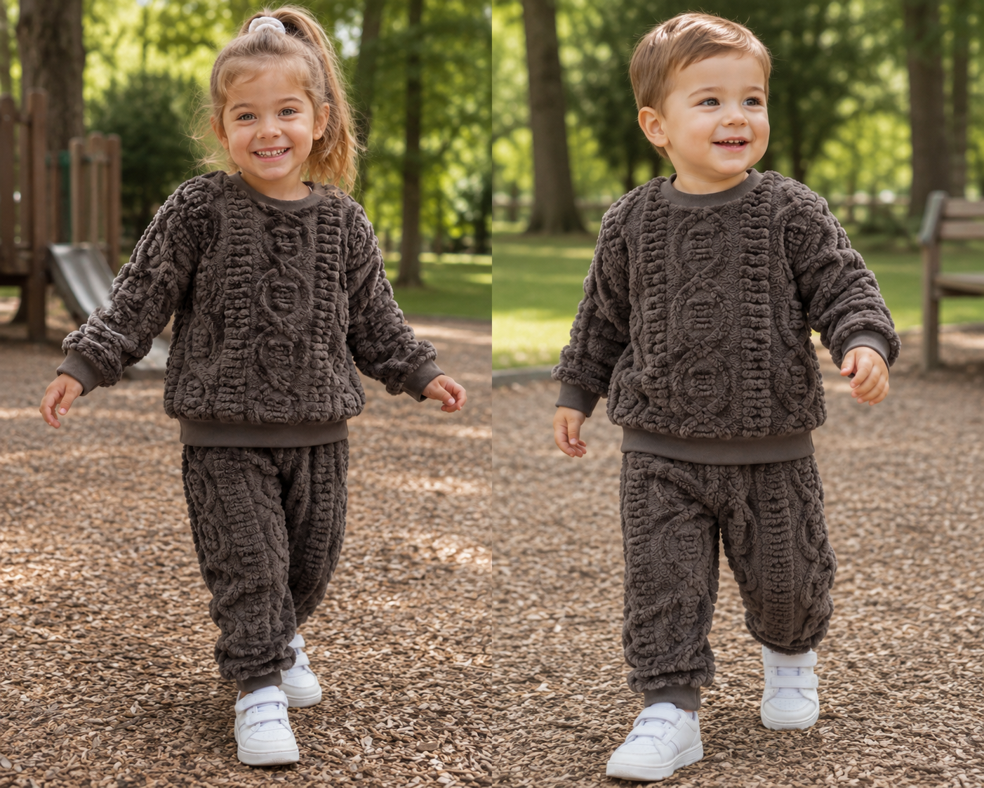 Coordinato Peluche Sherpa unisex