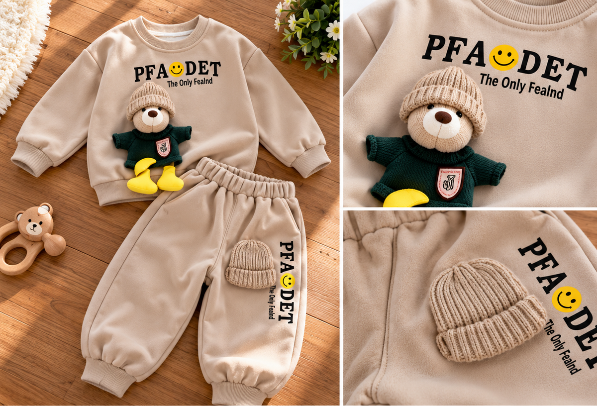 Tutina orsetto 🐻 100% cotone