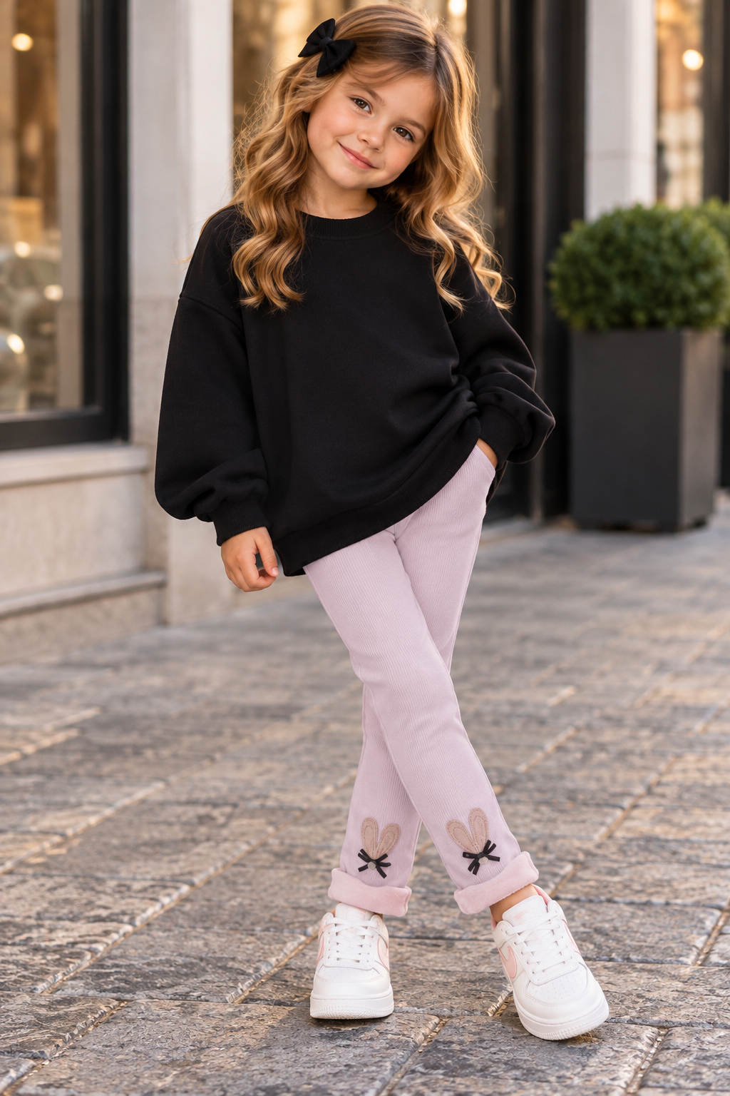 Leggings Felpato  Bunny