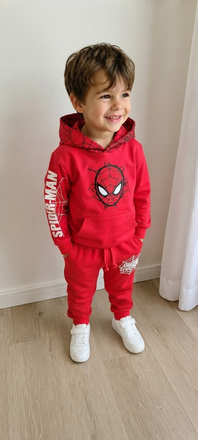 Completo spiderman 95% cotone