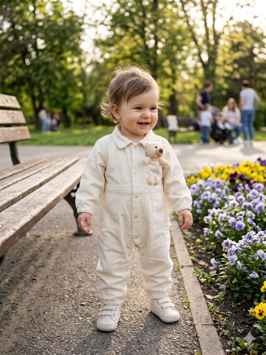 Tutina con orsetto unisex