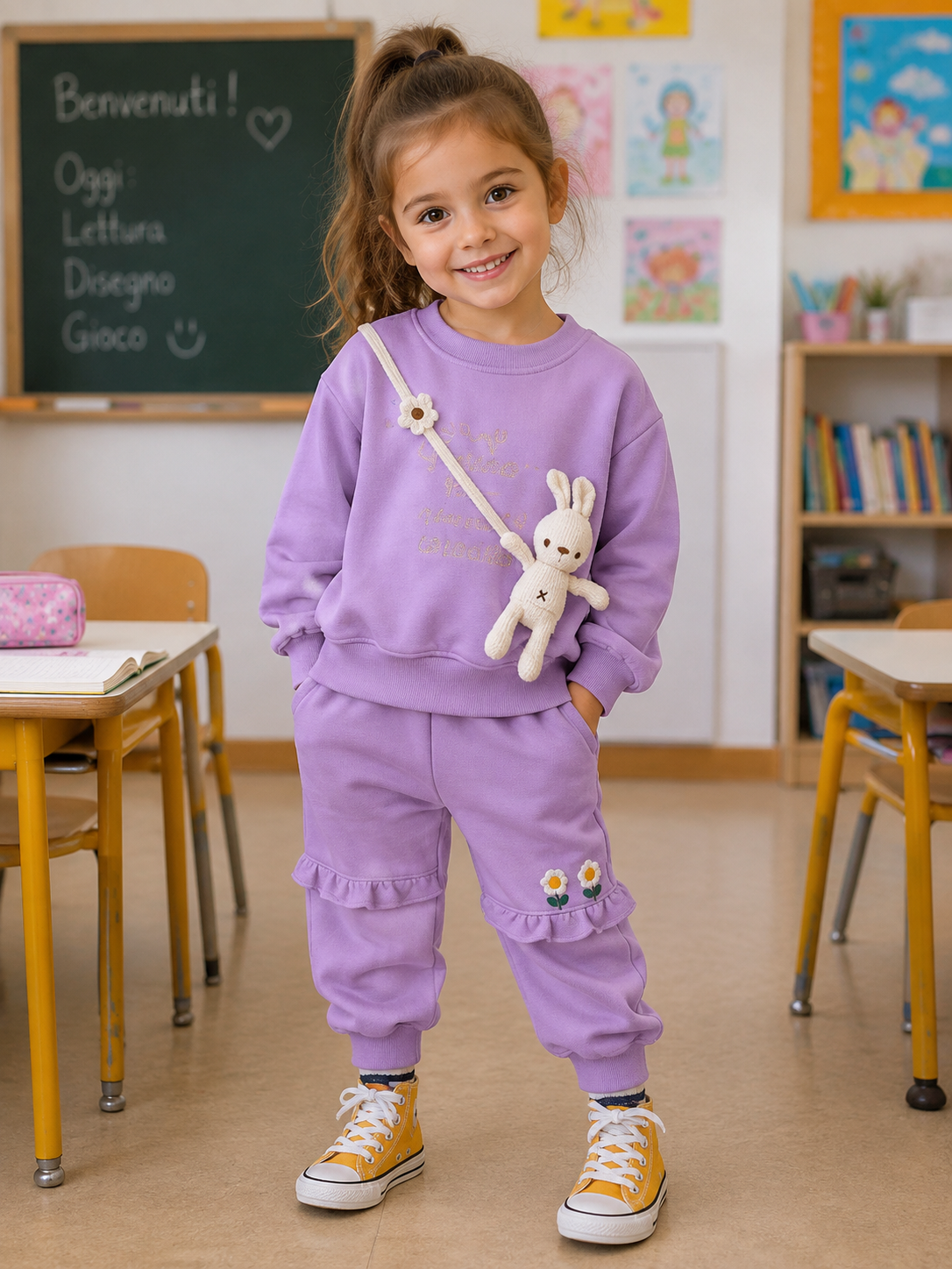 Tutina coniglietto 100% cotone